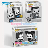 Funko POP Asia Disney 100 Oswald Chase 4pcs Set